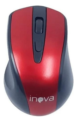 Mouse Optico Inova Mou-8580 Sem Fio Usb Vermelho