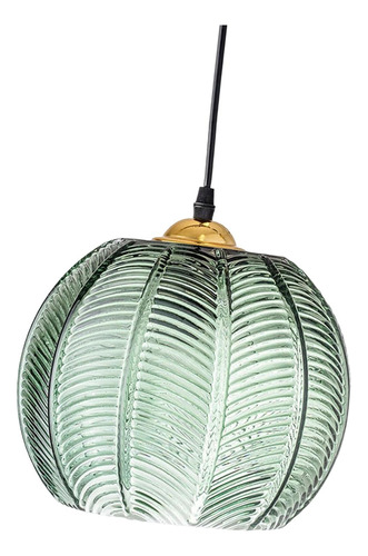 Luz Pendente De Vidro Minimalista Moderna E27 Abajur 15 Cm