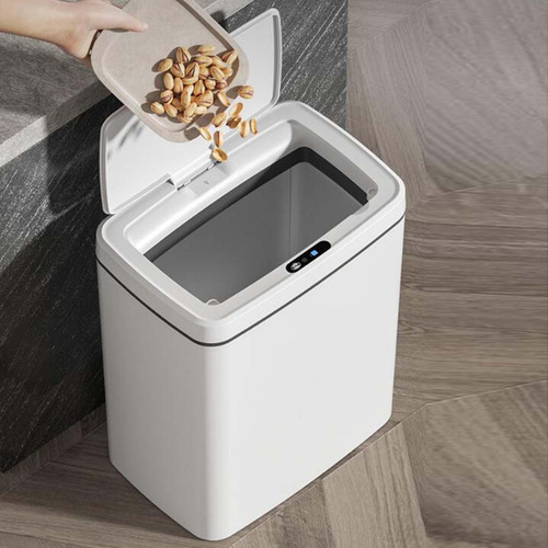 Cubo De Basura Inteligente Con Tapa Cubo De Almacenamiento