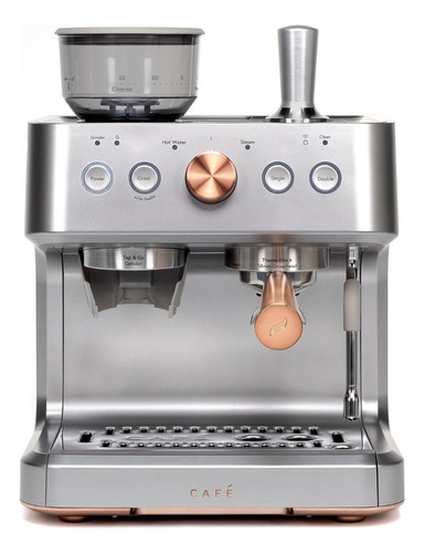 Cafetera Bellissimo Semiautomática+espumador Leche Plateada