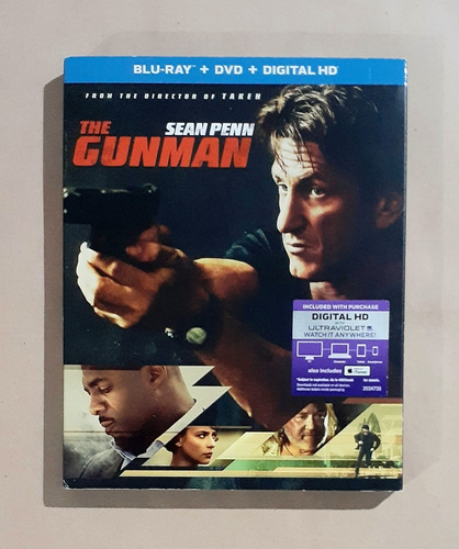 The Gunman ( El Objetivo ) - Blu-ray + Dvd Original