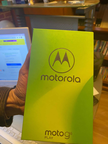 Motorola G6 Play Nuevo En Caja Con Cargador