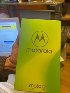 Motorola G6 Play Nuevo En Caja Con Cargador