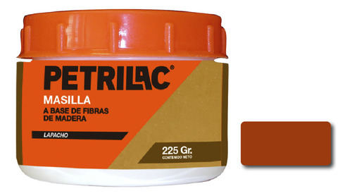 Masilla Para Madera Petrilac Int Y Ext - No Agrieta- 225 Gr.