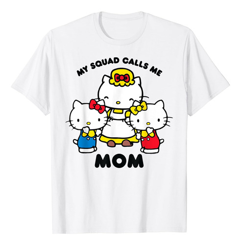 Camiseta Del Equipo De Mamá De Hello Kitty