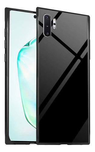 Funda Galaxy Note 10 Plus Luhuanx Glass Black