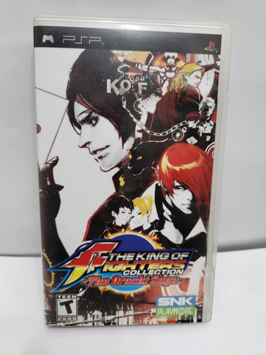 Jogo P/ Psp - The King Of Fighters Orochi Saga - Seminovo 