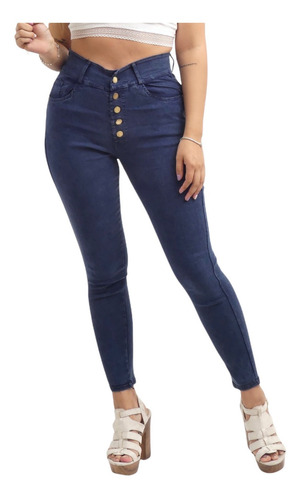 Pantalón Leggins Mujer Tipo Jeans Elásticados Mod S-11