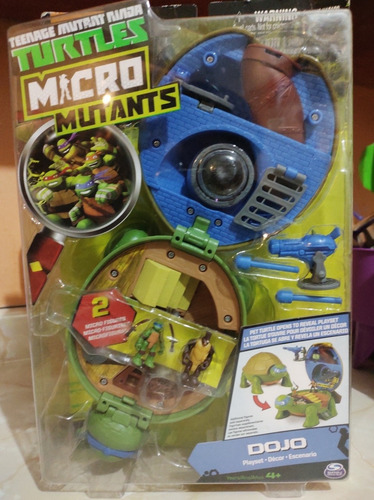 Turtles Micro Mutants Leo, Sellado Sin Abrir