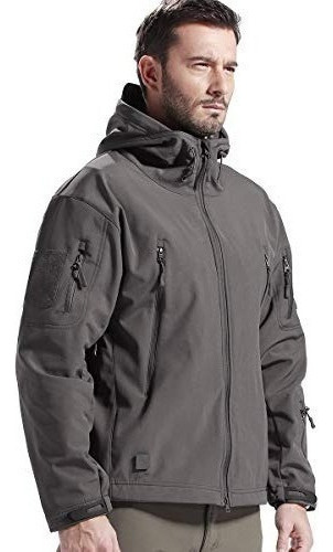 Nueva Chamarra Impermeable De Piel De Tiburón Suave For Homb