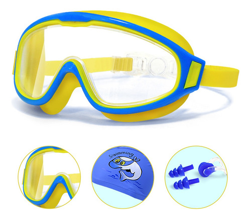 Gafas Goggles Natación Para Niños Antivaho Protección 5 En 1