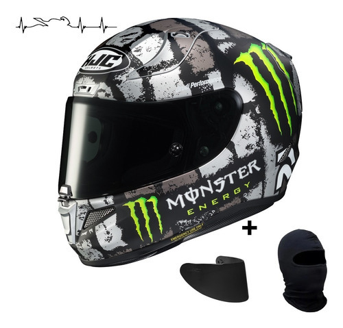 Capacete Hjc Rpha 11 Crutchlow Silverstone 56 Cor Cinza