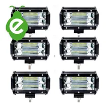 Comprar Reflector 12v 24v 72w Led Cree Camioneta 4x4 Cuatri Moto X 6