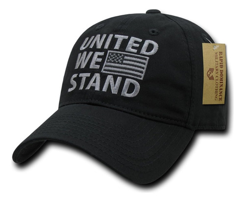 Rapiddominance United We Stand Gorra Con Gráfico Relajado,