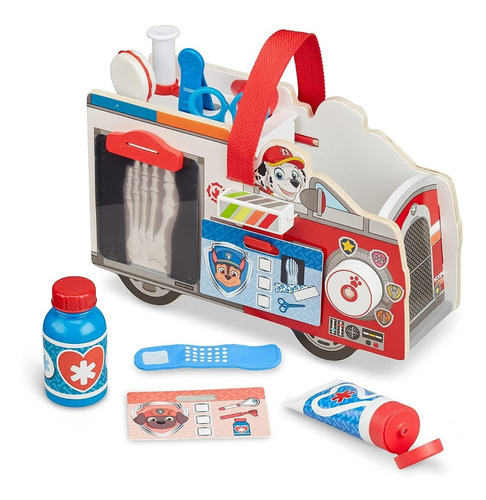 Juego Para Niños Camion De Rescate Paw Patrol Melissa & Doug