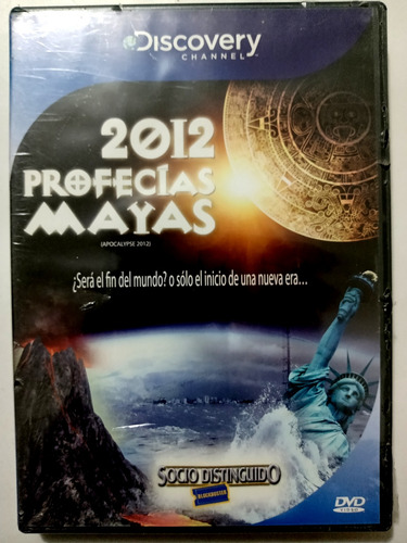 Profecías Mayas Discovery Channel Dvd Nuev Socio Distinguido