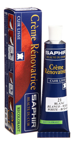 Saphir Renovating Cream Leather Repair - Recolorante Para Za