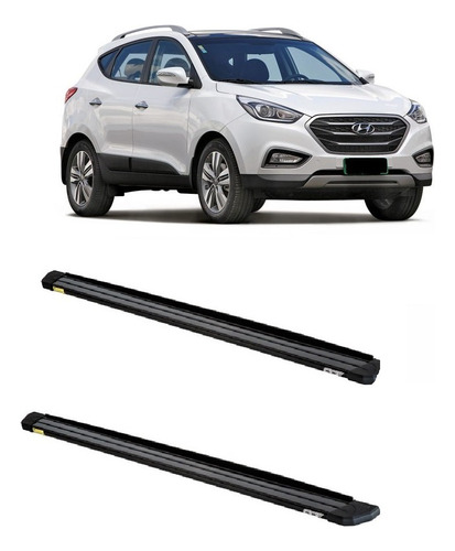 Estribo Plataforma Aluminio Slim Hyundai Ix35