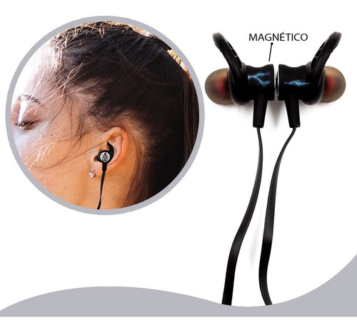 Fone Ouvido Bluetooth Sport Mp3 Hz-k4 Corrida Cartão Micro