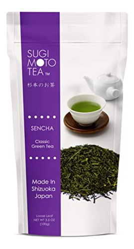 Sugimoto Tea Company Sa Japonés Sen Cha, Hojas Sueltas, Paqu