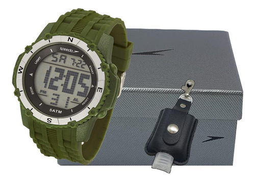 Relógio Speedo Digital Verde Masculino