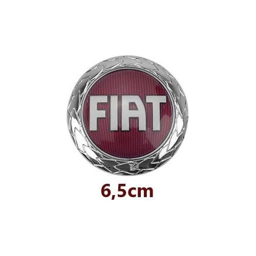 Emblema Da Grade Fiat Palio 2001 A 2004 Vermelho