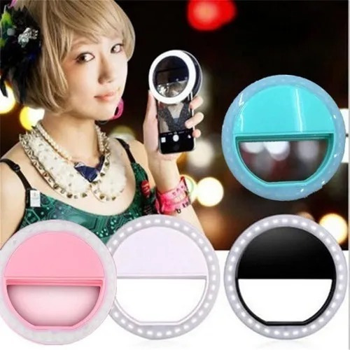 Imagen 6 de 10 de Aro Luz Led Selfie Celular Tablet Linterna Anillo Maquillaje