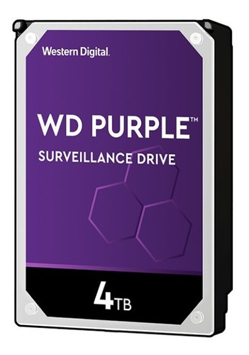 Disco Rigido Pc 4tb 3.5 Purple (wd42purz)!