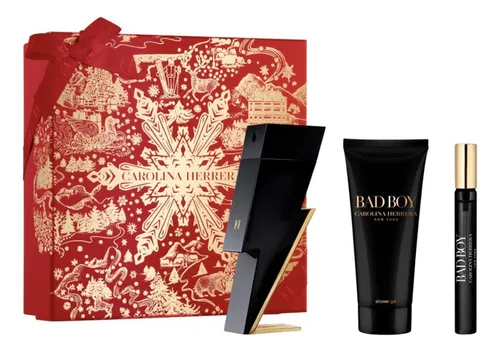 Set Ch Bad Boy Edt 100ml + 10ml + De Ducha 100ml