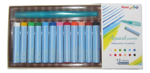 Crayones De Colores Acuarelables Pasteles De Aceite Pentel