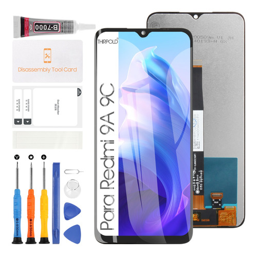 Para Redmi 9a 9c 10a / Xiaomi Poco C3 Pantalla Táctil Lcd