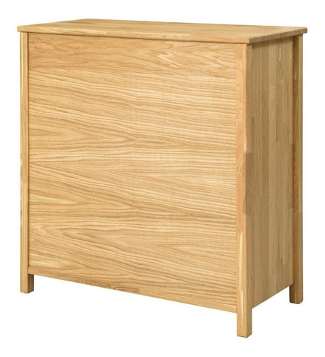 Cómoda En Madera Natural 100% Maciza Roble Ref: Maciza58