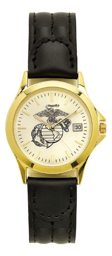 Aqua Force Reloj Marines De Laton Dorado Con Esfera De 1.496
