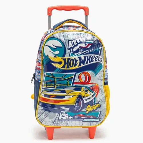 cooperar Ejecutante prosa Mochila Escolar Hot Wheels Con Ruedas Bolso Morral | Cuotas sin interés