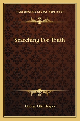 Libro Searching For Truth - Draper, George Otis