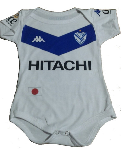 Body Bebé Personalizado  Camiseta Vélez Sarfield