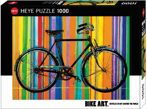 Rompecabezas Arte En Bicicleta 1000 Piezas Heye Aleman 29541