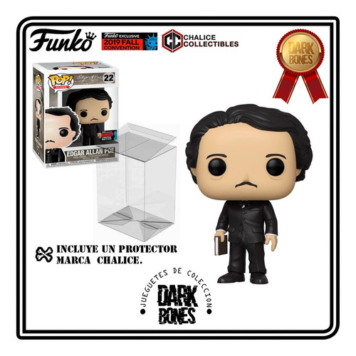 Edgar Allan Poe Funk Pop! Icons: #22 Nycc Exclusive 