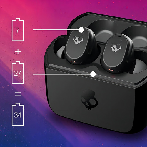 Audífonos Skullcandy Mod Xt True Wireless Color Negro