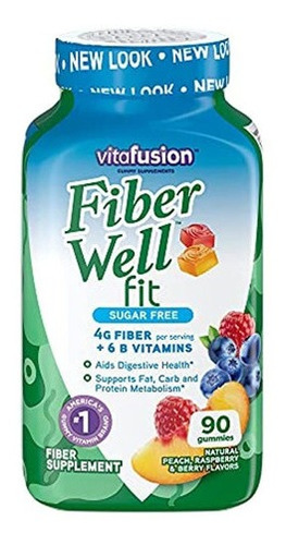 Gomas De Vitafusion De Fibra De Buen Ajuste