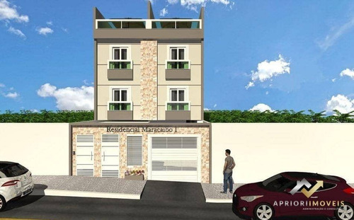 Cobertura Com 2 Dormitórios À Venda, 74 M² Por R$ 300.000 - Jardim Das Maravilhas - Santo André/sp - Co0638