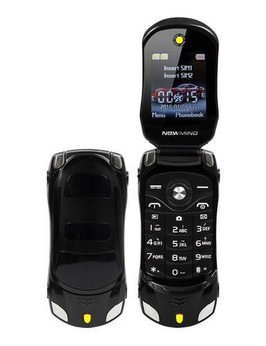 Teléfono Móvil Original Newmind F15 Con Tapa, 2g, Gsm, Dual
