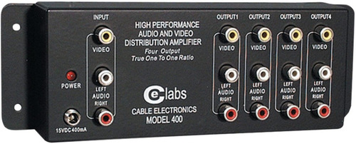Imagen 2 de 2 de Amplificadore De Distribución De A/v 1x4 / Av400