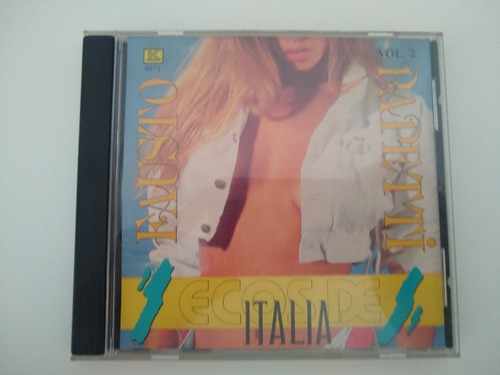 Fausto Papetti  Ecos De Italia Cd Original 