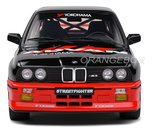 Bmw E30 M3 1990 Advan 1:18 Solido