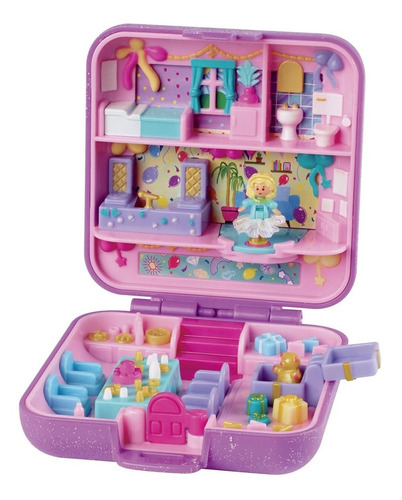 Polly Pocket Edición 30 Aniversario Party Time Surprise Newr (Reacondicionado)