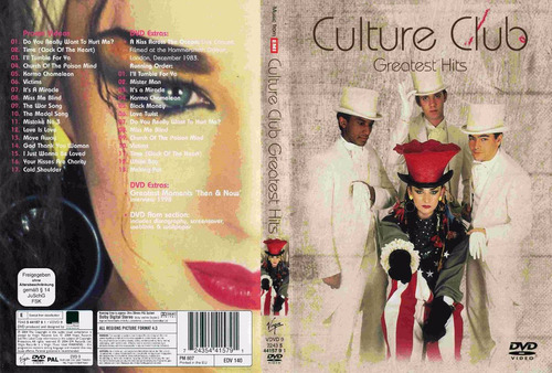 Culture Club - Greatest Hits Dvd - E