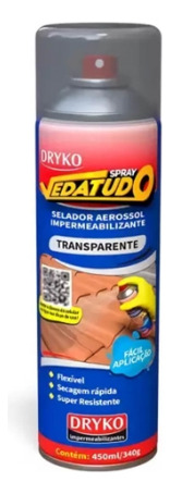 Spray Vedatudo Impermeabilizante Incolor Dryko