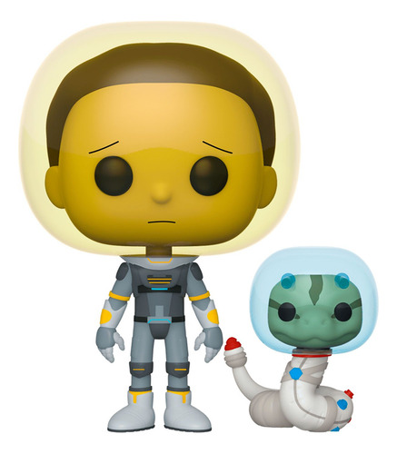 Funko Pop! Rick And Morty - Space Suit Morty With Snake #690