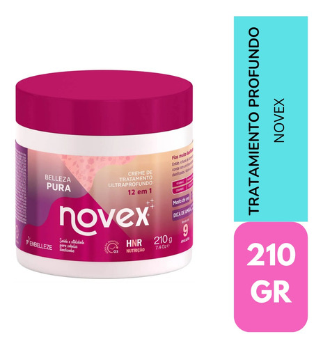 Tratamiento Ultraprofundo 12 En 1 Novex Belleza Pura